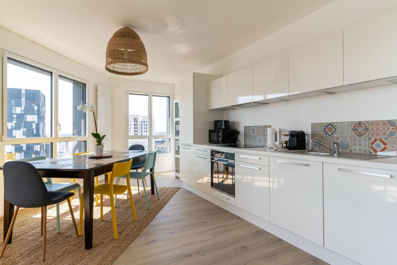 נאנט Le Manhattan - Grand 3 Chambres - Vue Panoramique מראה חיצוני תמונה